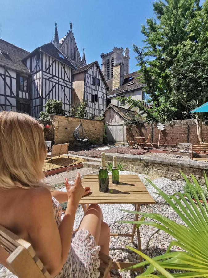 Le Chat De La Cathedrale - Calme - Jardin - Wifi Troyes Exteriér fotografie