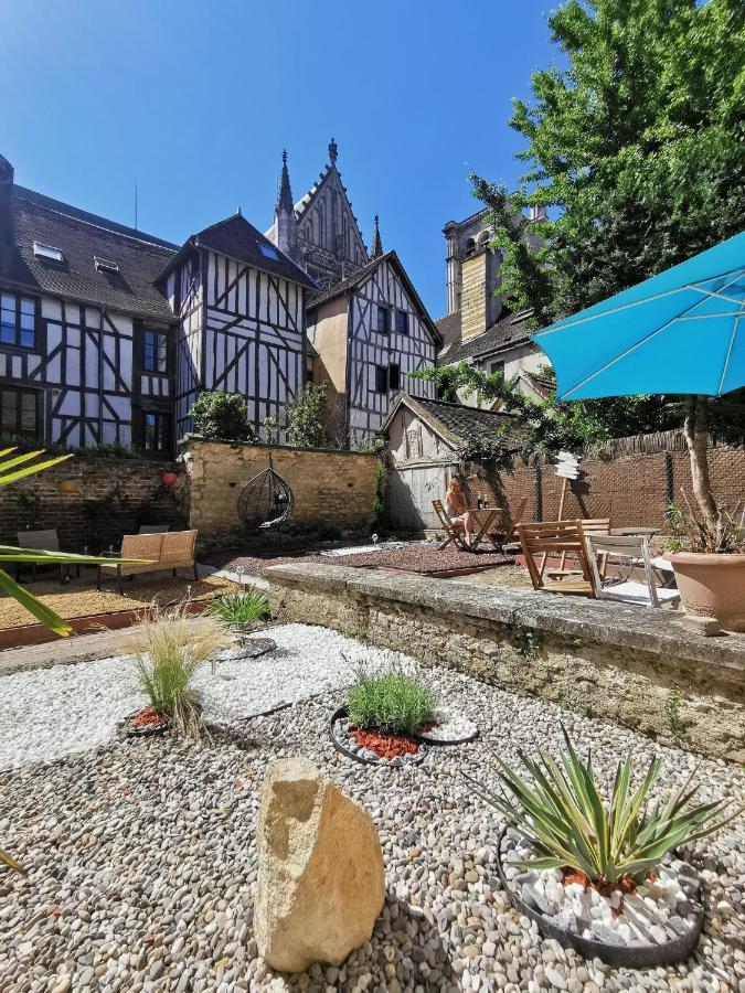 Le Chat De La Cathedrale - Calme - Jardin - Wifi Troyes Exteriér fotografie