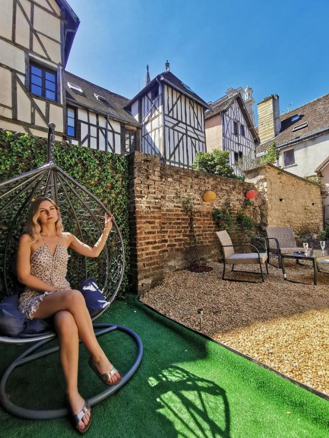 Le Chat De La Cathedrale - Calme - Jardin - Wifi Troyes Exteriér fotografie